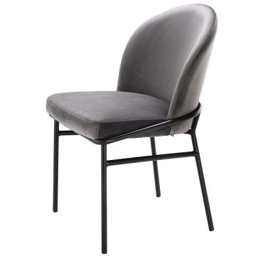 Willis Grey Velvet Dining Chairs Set of 2