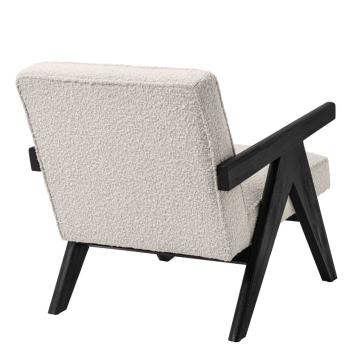 Greta Chair in Boucle Cream