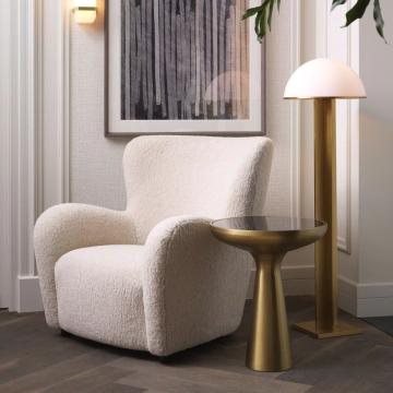 Lindos Brass Side Table - Low