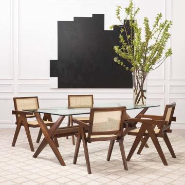 Aristide Dining Chair in Brown