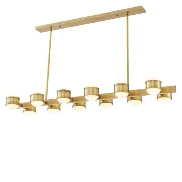 Aldo Chandelier in Antique Brass