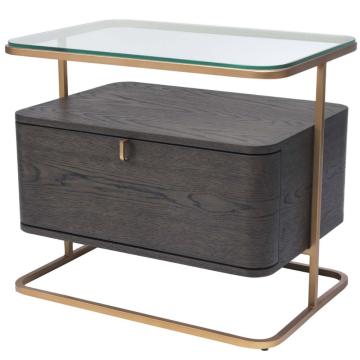 Augusto Side Table with Drawer