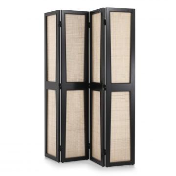 Juliane Folding Screen in Black