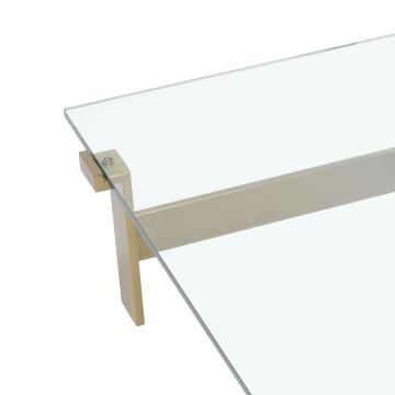 Eichholtz Coffee Table Maxim brushed brass finish