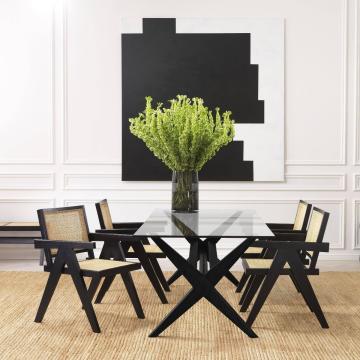 Maynor Dining Table in Black