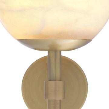 Jade Wall Light in Alabaster