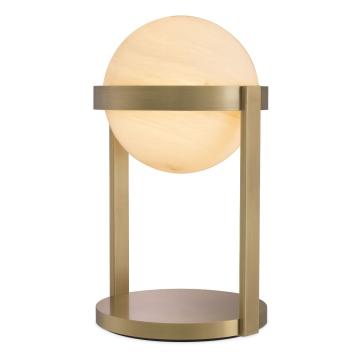 Hayward Table Lamp in Antique Brass