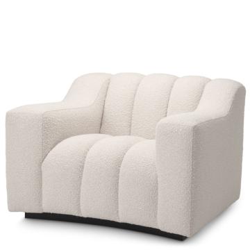 Kelly Chair in Cream Boucle