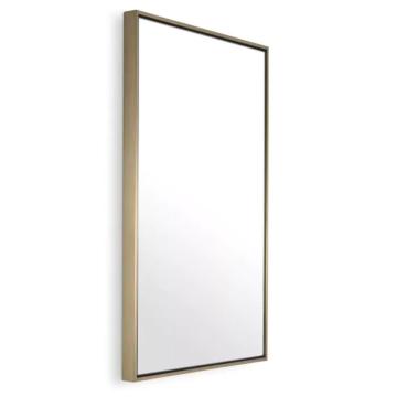 Redondo Mirror in Brushed Brass S
