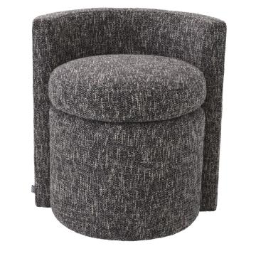 Arcadia Stool in Cambon Black