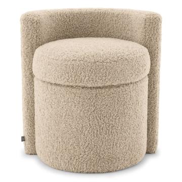 Arcadia Stool in Canberra Sand