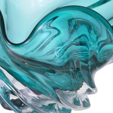 Ace Glass Bowl in Turquoise