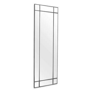 Rectangular Beaumont Mirror in Bronze