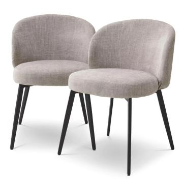 Lloyd Dining Chair in Sisley Grey Set of 2