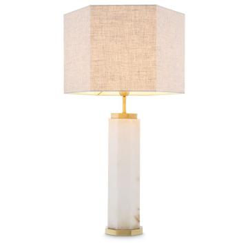 Newman Table Lamp in Alabaster