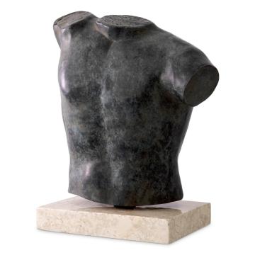 Torso Agathos Bronze Statue Sculpture