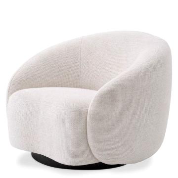 Amore Swivel Chair in Lyssa Off White