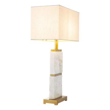 Eichholtz Table Lamp Newton L antique brass finish incl shade