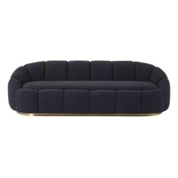 Inger Sofa in Boucle Black