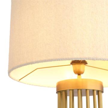 Condo Table Lamp with Boucle Shade