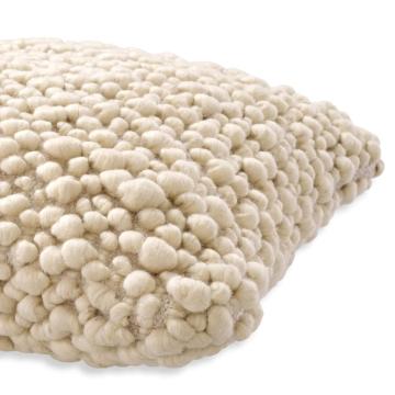 Wool Mix Cushion Schillinger in Ivory- Large 