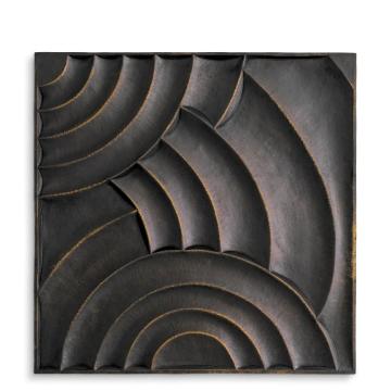 Wall Art Azurea Bronze Black