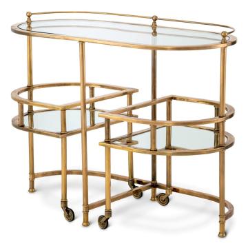 Trolley Lavalle in Vintage Brass Finish