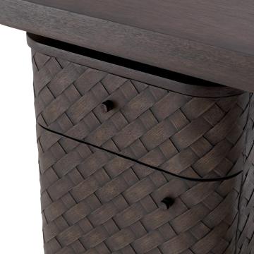 Desk Fiji Woven Oak Veneer