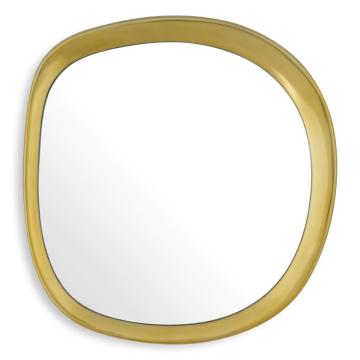 Gold Finish Mirror Leandro