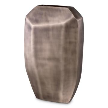 Matte Nickel Vase Linos - Large 