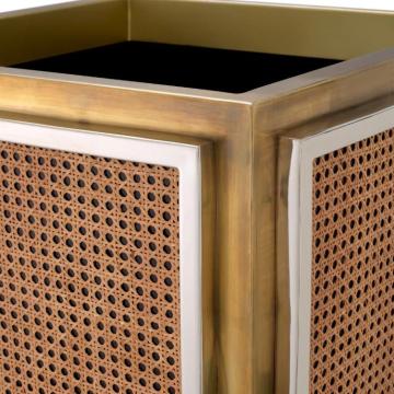 Planter Tropea Vintage Brass Finish