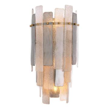 Wall Lamp Greyson in Antique Brass Finish