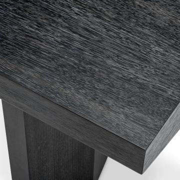 Console Table Tiburon in Charcoal Grey Oak Veneer