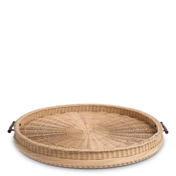 Tray Vimini Large in Natural Rattan