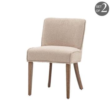 Wenchford Dining  Chair Taupe Set of 2