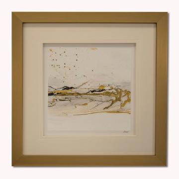 Golden Kelp 2 By Ethan Harper - Limited Edition Square Framed Print