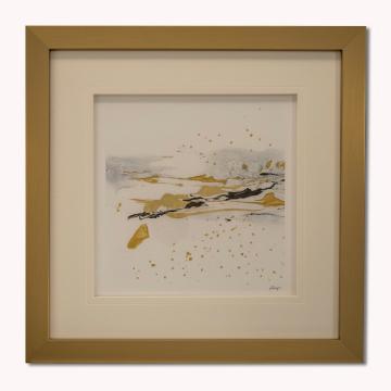 Golden Kelp 3 By Ethan Harper - Limited Edition Square Framed Print