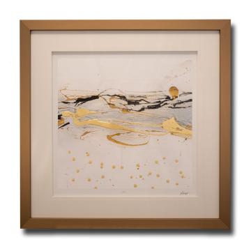 Golden Kelp 4 By Ethan Harper - Limited Edition Framed Print 