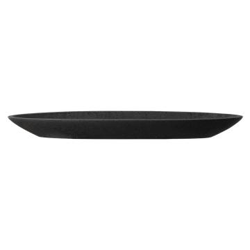 Vessel Cast Black Canoe Bowl