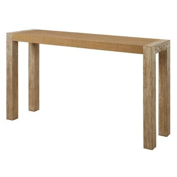 Bentley Grasscloth Console Table