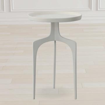  Kenna White Accent Table