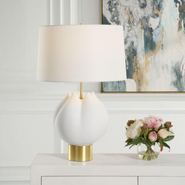 In Bloom White Table Lamp