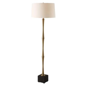 Shino Antique Brass Floor Lamp