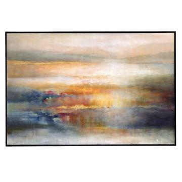  Seafaring Dusk Hand Painted Abstract Art