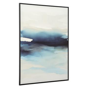  Waves Framed Canvas Abstract Art