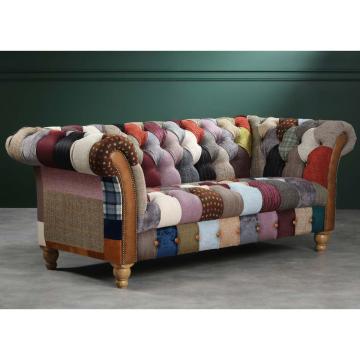 Harlequin Full Patchwork 2 Seater Sofa