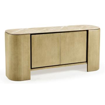 Cambrio Credenza with Faux Marble Top