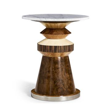 Rook Round Accent Table