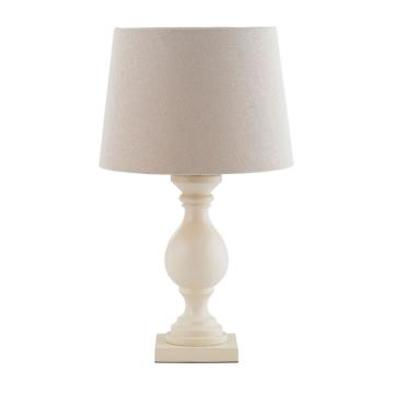 Glandford Table Lamp in Ivory
