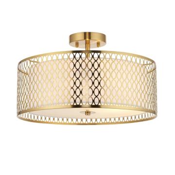 Laleham Ceiling Lamp Gold/White